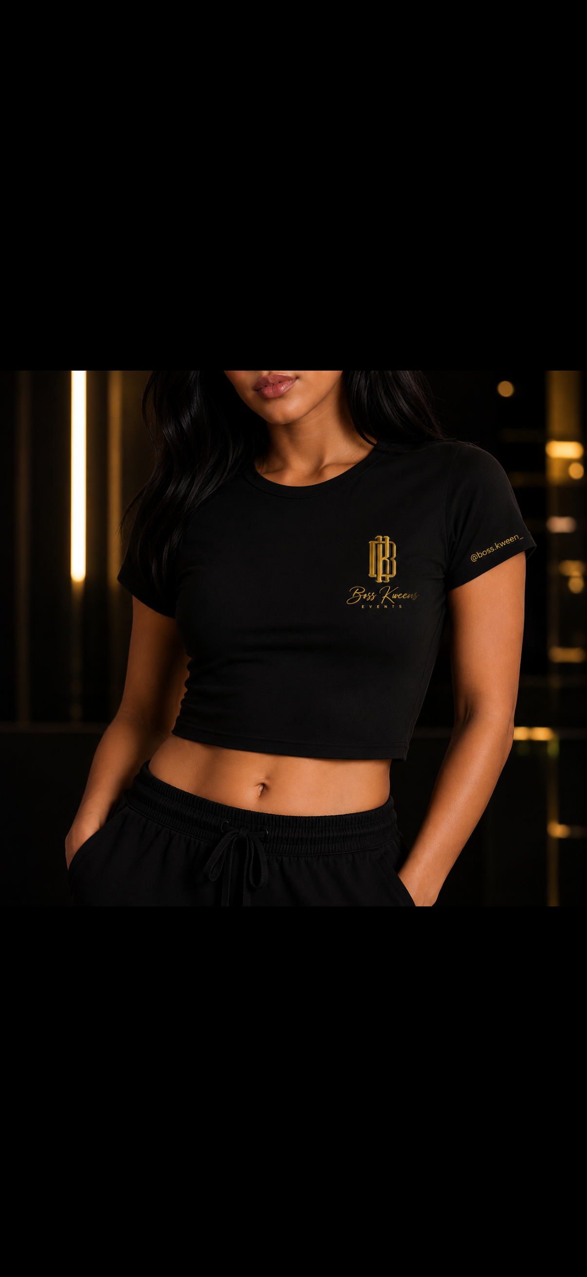 Boss Kween Events Crop Top