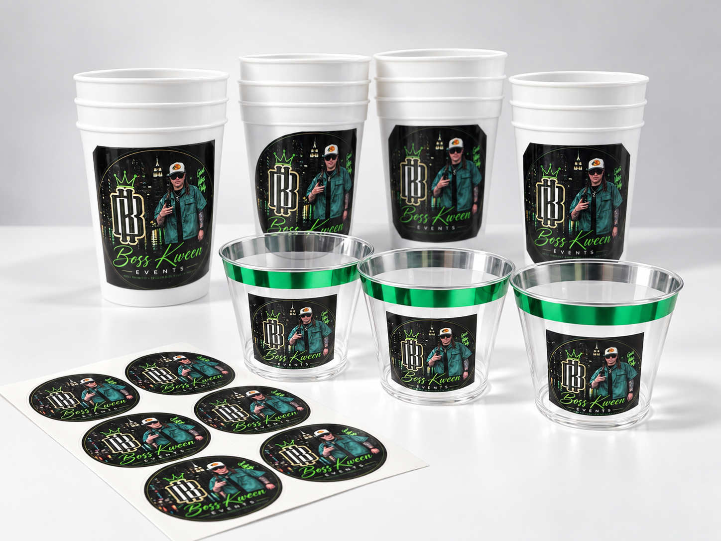 Custom Cups & Plates
